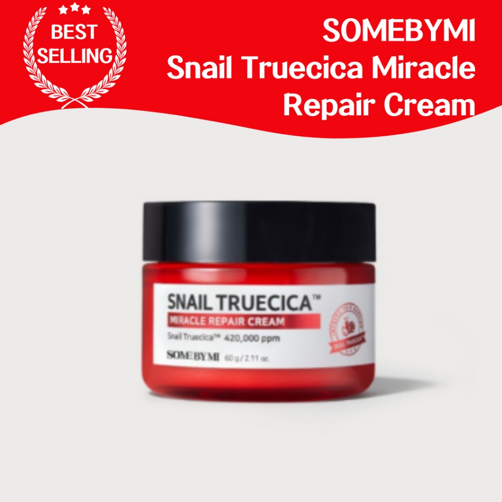 Some BY MI snail Truecica Miracle Repair Cream 皮膚保護改善營養鎮靜平衡控