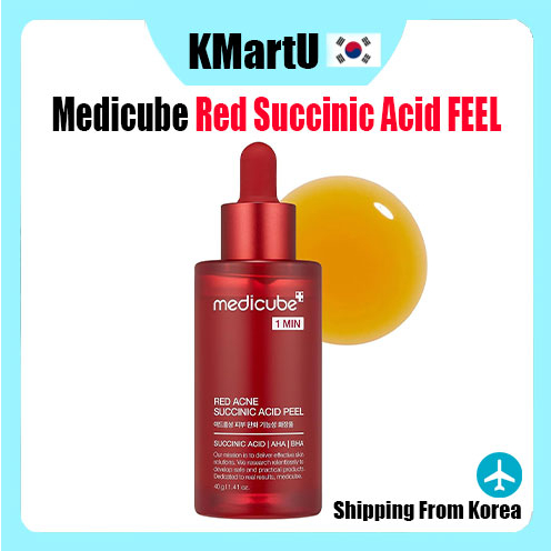 [Medicube] RED ACNE SUCCINIC ACID PEEL 紅硫辛酸果皮 40g