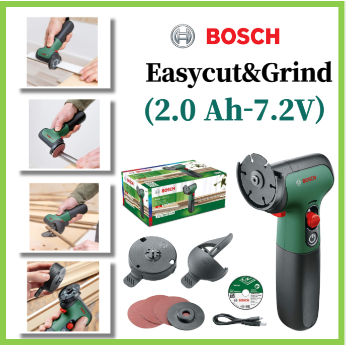 Bosch Home and Garden Cordless Easycut&amp;Grind (2.0 Ah Battery