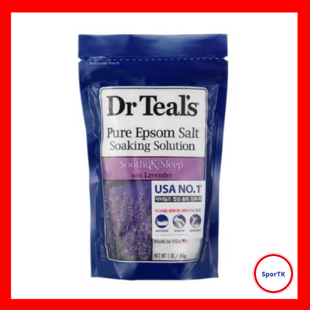 Dr Teal's 純瀉鹽浸泡液 450g / 用薰衣草舒緩和睡眠