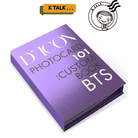 [BTS] Dicon BTS Photocard 101: 自 2018 年以來定製書 / 防彈少年團
