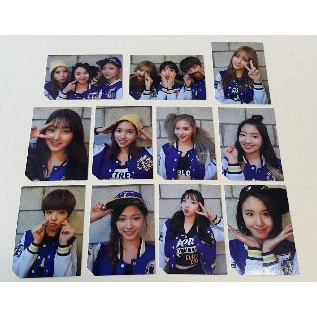 Twice 迷你相冊第二頁官方照片卡照片卡套裝(11 張)