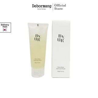 BYUR Clean Reset Gel Scrub Wash 清潔重置凝膠磨砂潔面乳 120g