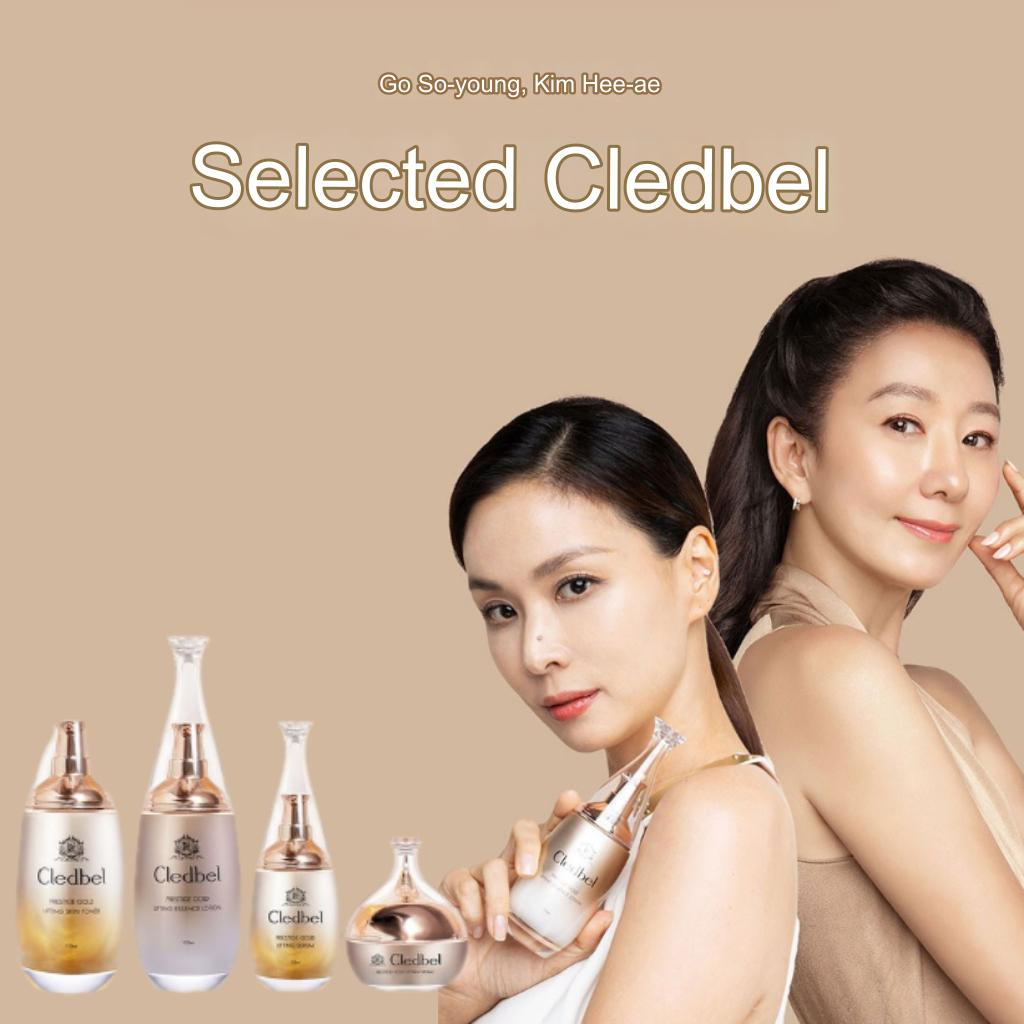 Cledbel Prestige Gold 膠原蛋白基礎爽膚水 + 乳液 + 精華液 + 面霜套裝 no.501
