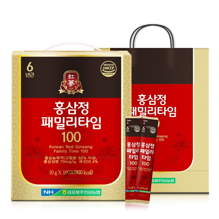 [gimpopajuinsamnonghyup] 紅參全家福 100 (10g x 100g)