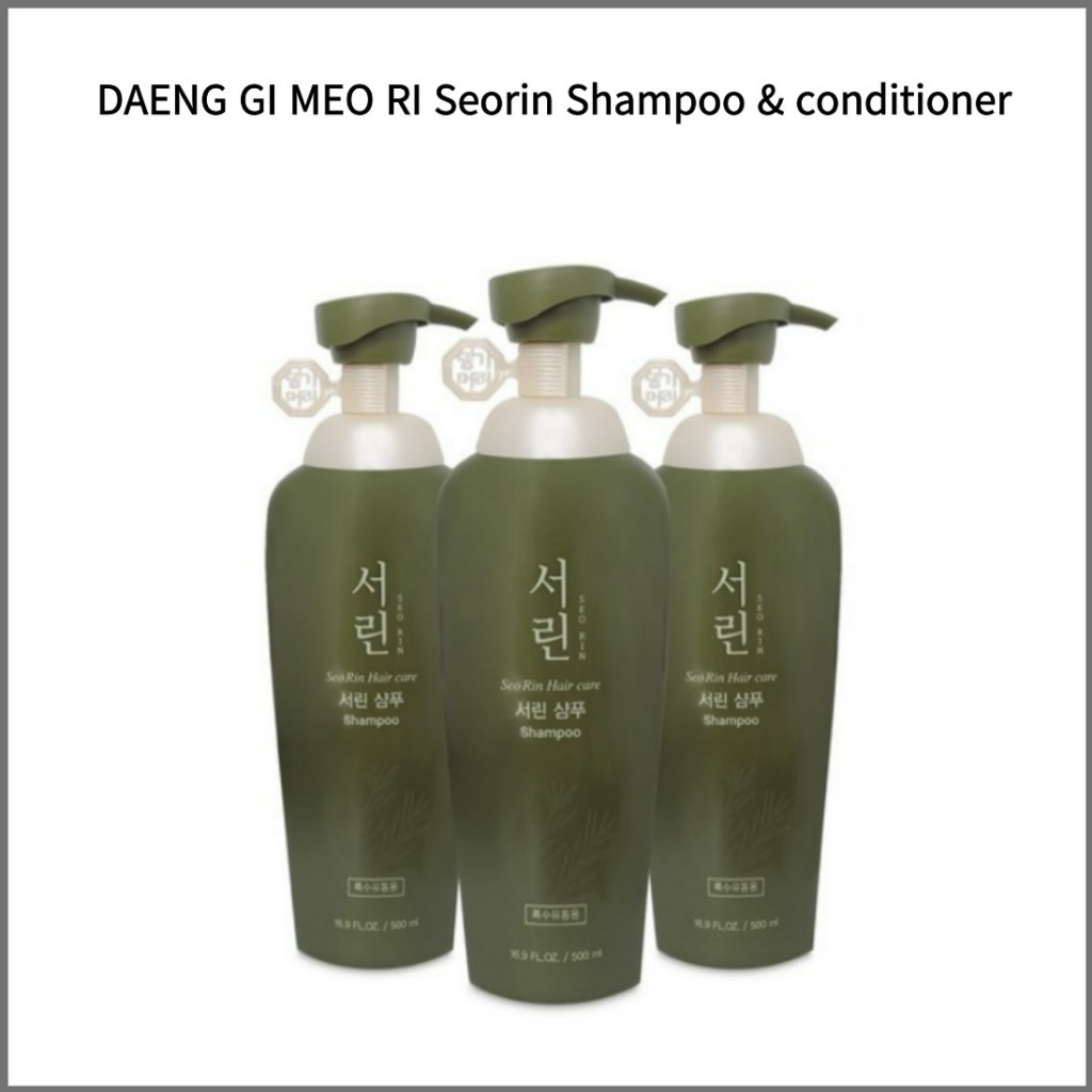 Daeng GI MEO RI Seorin 洗髮水和護髮素 500ml/脫髮洗髮水/草本精華洗髮水/防脫髮洗髮水