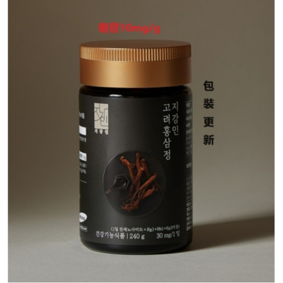 韓國 地強人高麗紅蔘6年根紅蔘濃縮液100%240g