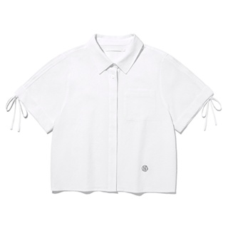 [KIRSH] Collection CROP SEERSUCKER 短襯衫(白色)