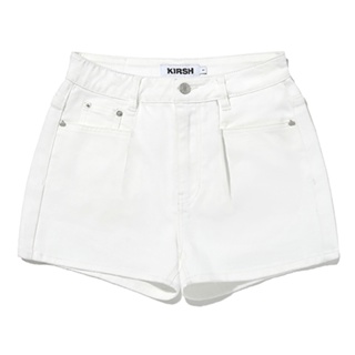 [KIRSH] 櫻桃牛仔薄荷短褲(白色)