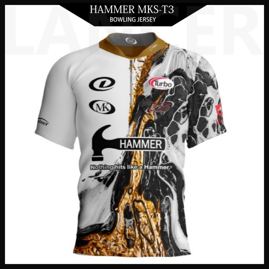 Hammer 保齡球衫 MKS-T3/保齡球 T 恤制服