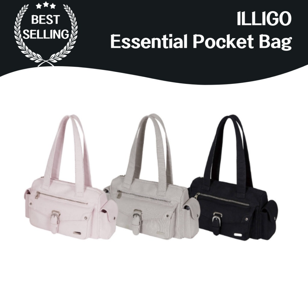 Illigo essential pocket Bag - 實用的口袋設計,日常必備的物品,搭配不同的款式,舒適貼合,奢