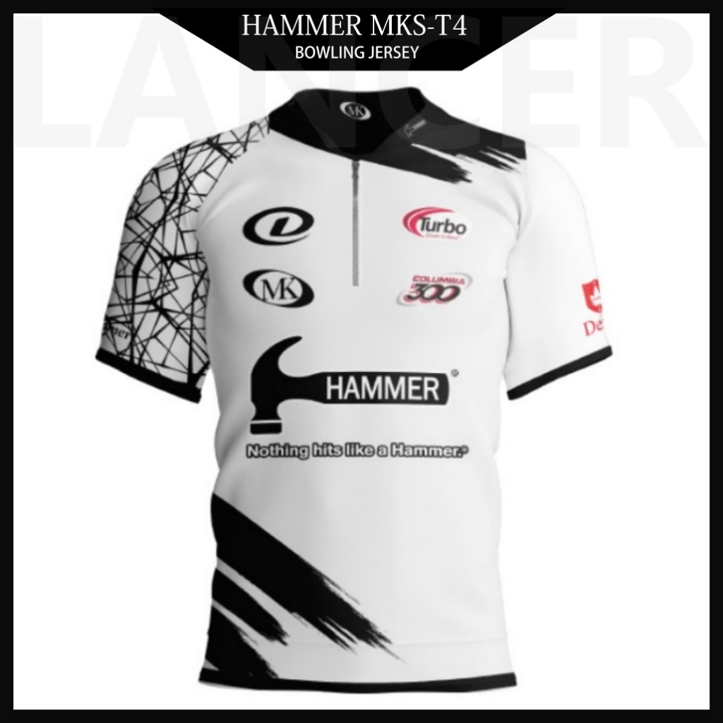Hammer 保齡球衫 MKS-T4/保齡球 T 恤制服
