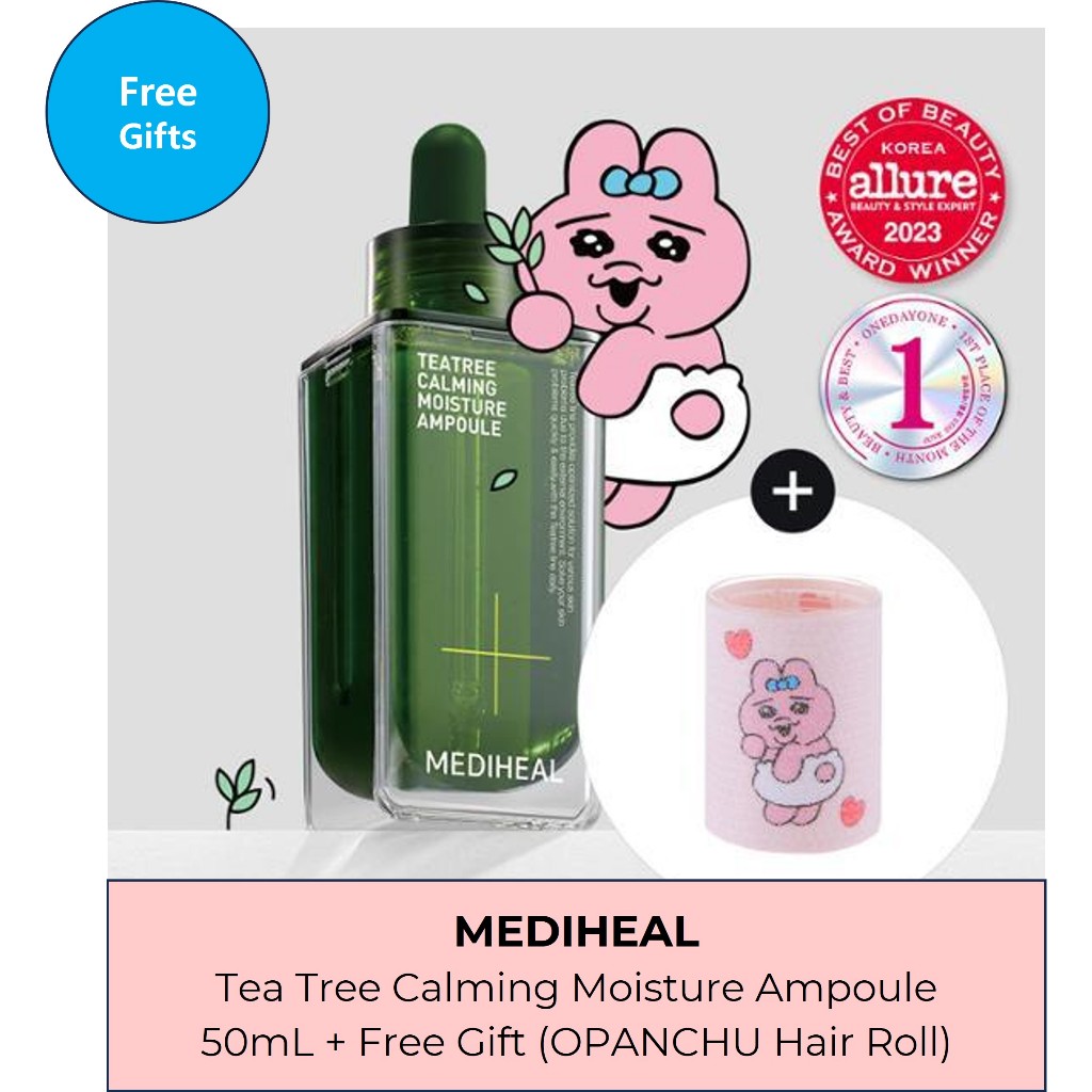 [MEDIHEAL] 茶樹鎮靜保濕安瓶 50mL (贈品)