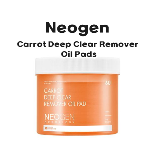 [Neogen] 胡蘿蔔深層清潔卸妝油墊 60 張