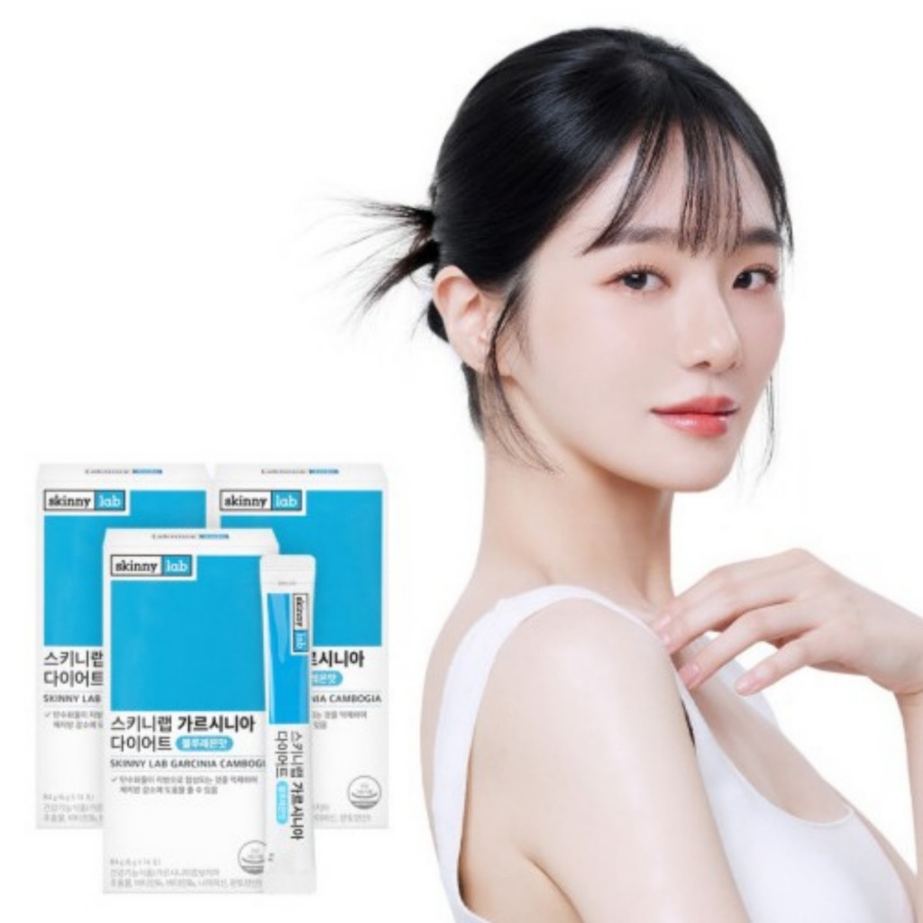 瘦身實驗室 SKINNY LAB 飲用藤黃果6g×14包/盒 卡路 里身體脂 藍檸檬口味/來自韓國首爾