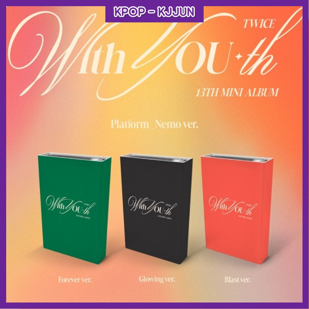 TWICE 13th Mini Album With YOU-th (Platform_Nemo ve