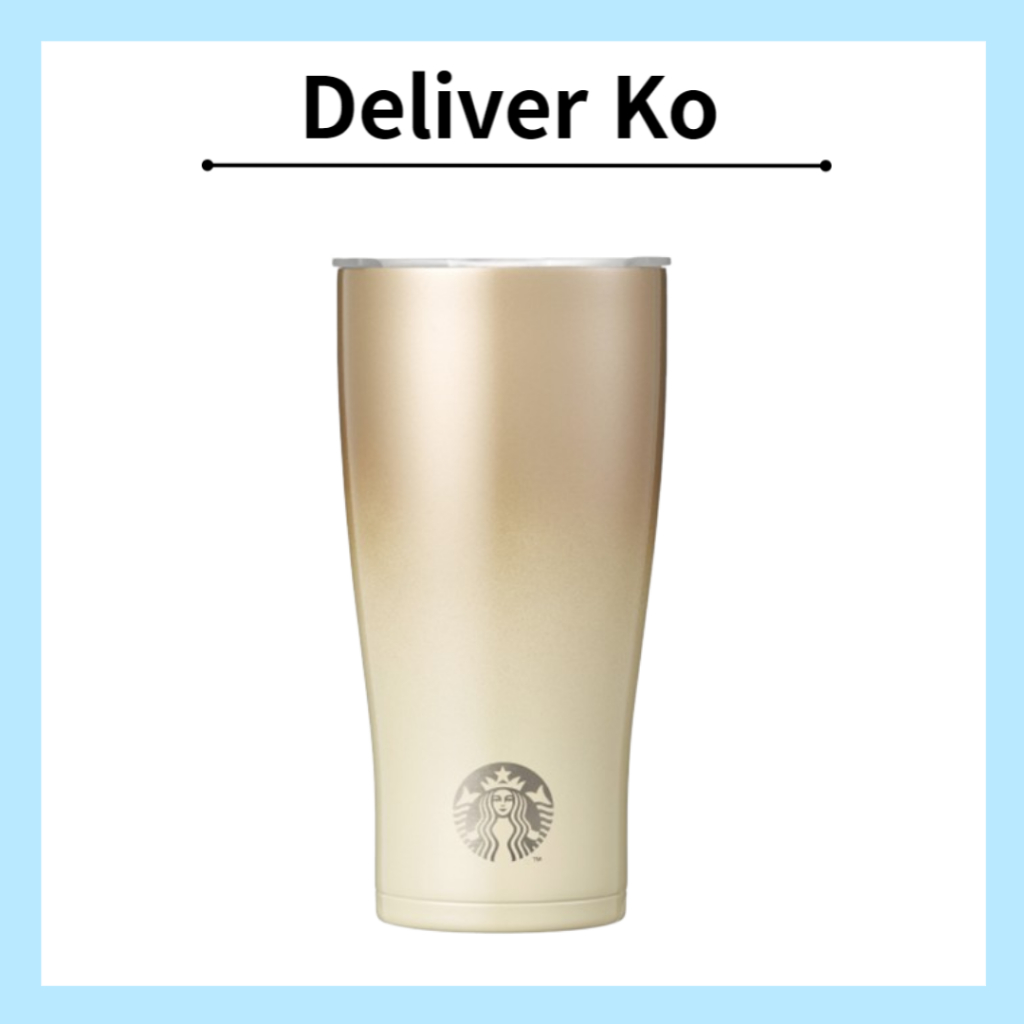 [2024 Starbucks 韓國官方商品] SS 聖誕 JDE 水杯 480ml