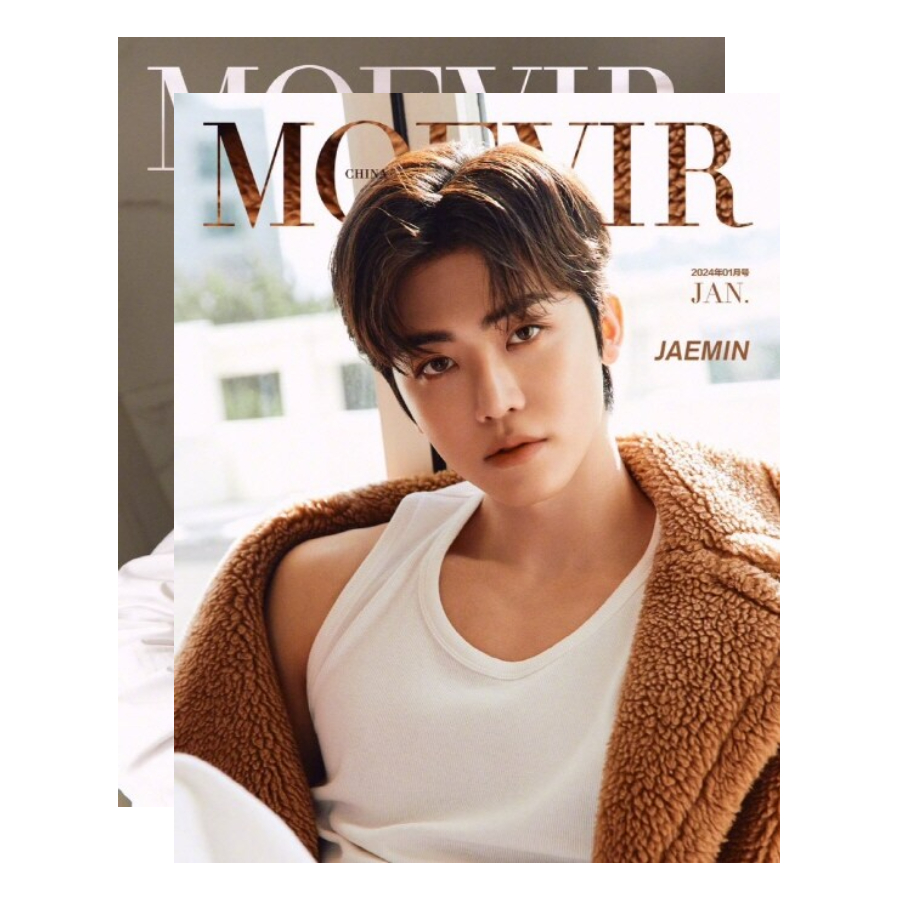 MOEVIR China 1月號 2024 NCT JAEMIN, 中國雜誌