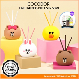 [1+1] Cocodor LINE Friends 面部棕色和朋友擴香器 50ml / 韓國