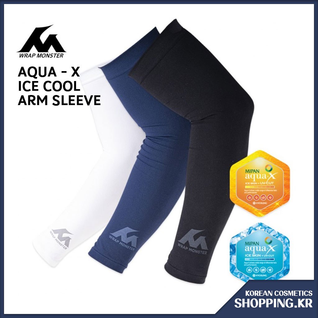 [WRAP Monster] KOREAN ice COOL ARM sleeve 手襪冰袖手套 3色手襪純棉