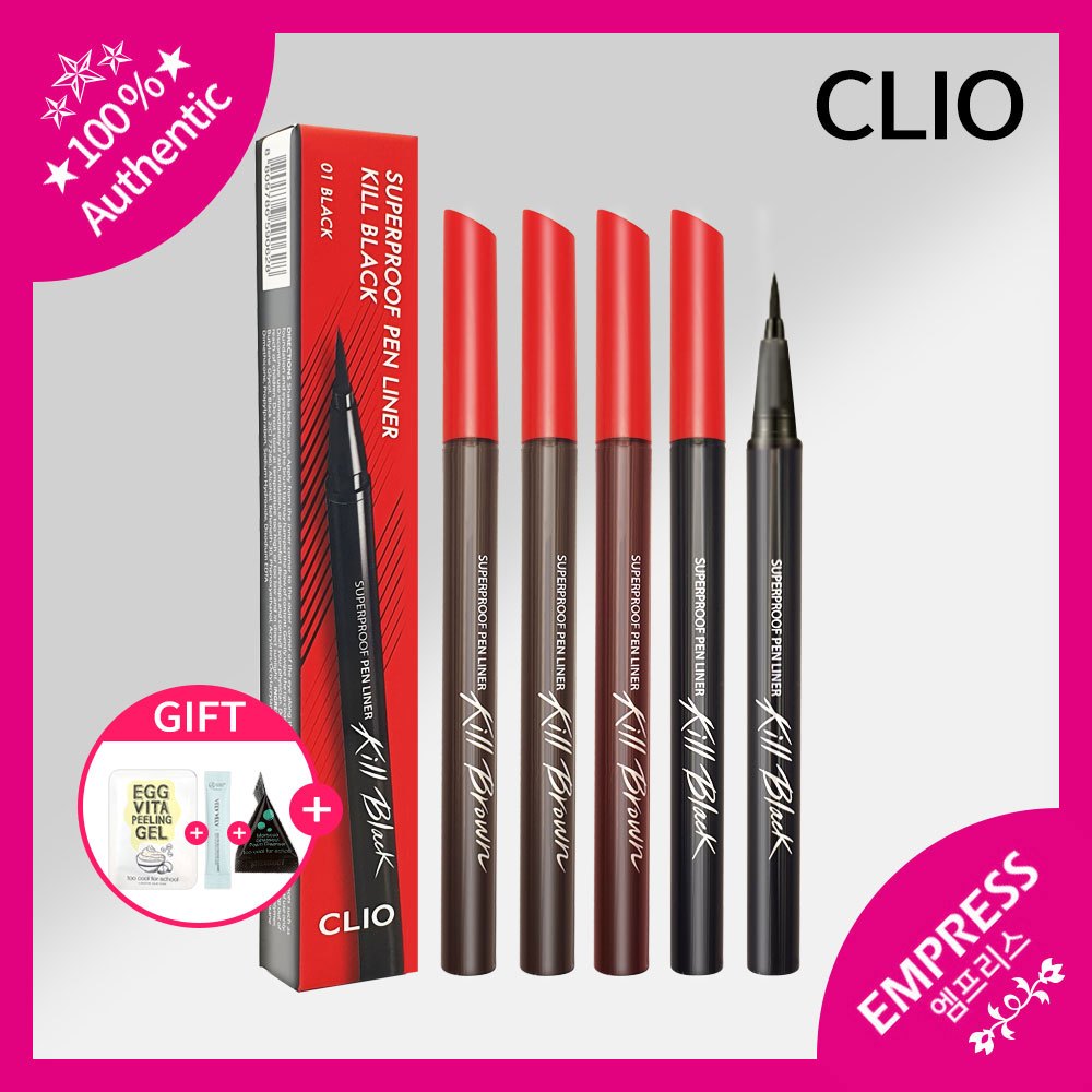 💖Clio珂莉奧💖 眼線液 超級安全眼線筆 Superproof Pen Liner 0.55 毫升