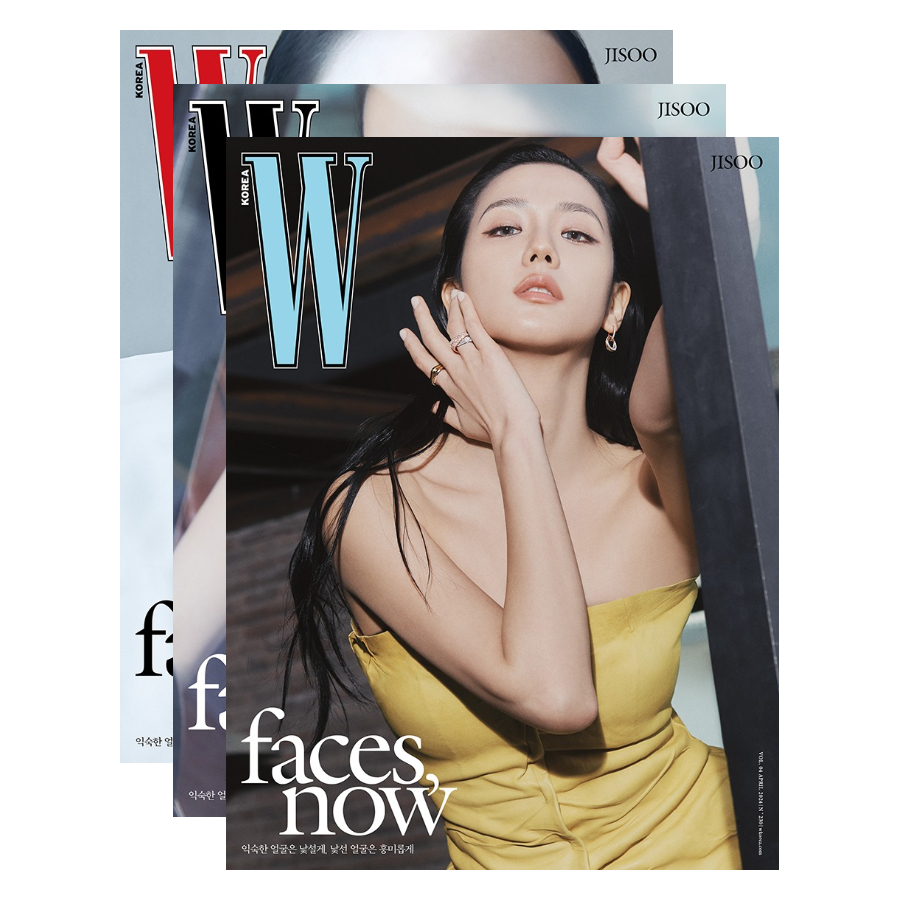 W Korea 4月號 2024 BLACKPINK JISOO, 韓國雜誌