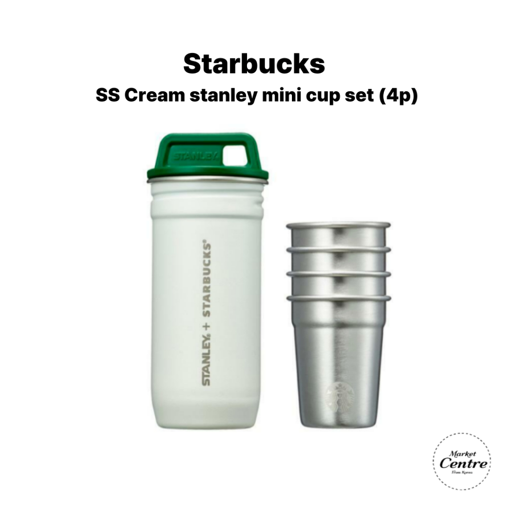 [STARBUCKS] 星巴克 韓國 ss Cream stanley 迷你杯套裝 (4p)