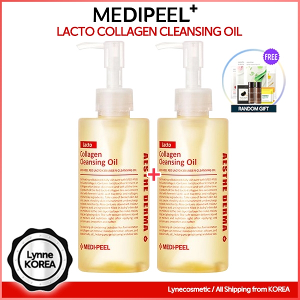[1+1] Medipeel 卸妝液紅乳糖膠原蛋白卸妝油 200ml / MEDI PEEL
