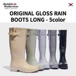 [ROCKFISH Weatherwear]“原裝光澤雨靴長款”,5 色 100% 韓國正品