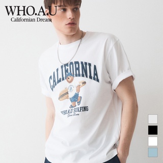 [WHO.A.U] 史蒂夫照片 T 恤 | WHRPE2424U/WHRPE3725U