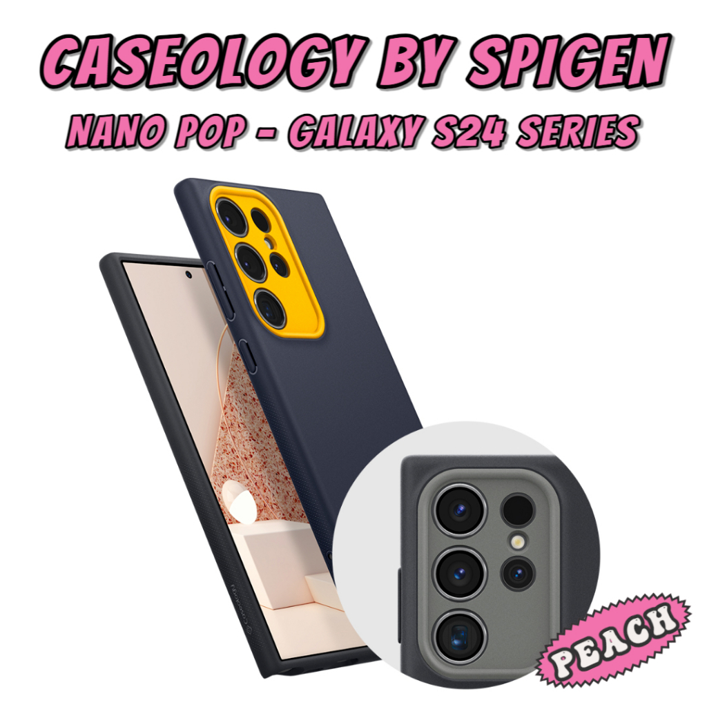 Spigen 的 Caseology - Nano Pop Galaxy S24 Ultra 手機殼 Nanopop