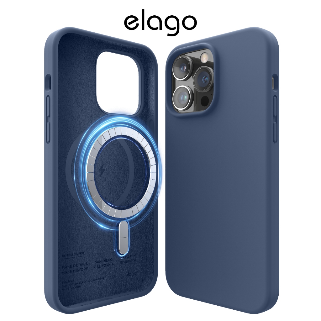 [elago] iPhone 14 Pro Max MagSafe磁性矽膠手機殼(適用iPhone 14 ProMax)
