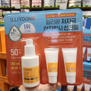 (Emart Korea) Illiyoon 溫和易洗防曬霜 150ml + 30ml x2