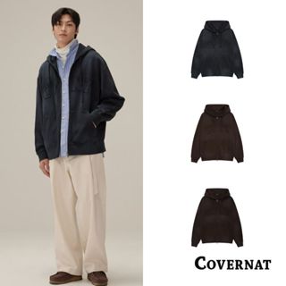 [COVERNAT]25SS 復古連帽外套男生 女韓國外套 春秋款休閒百搭長袖棒球外套（多色任選）