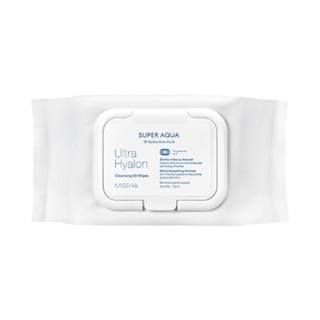 Missha Super Aqua Ultra Hyalone 卸妝油濕巾 30 片