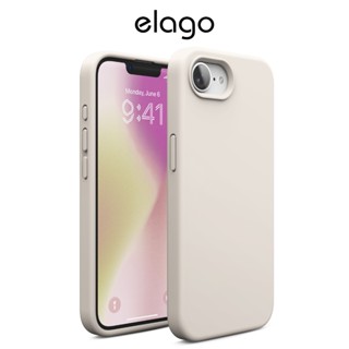 [elago] Premium 液態矽膠保護殼,相容 iPhone 16e