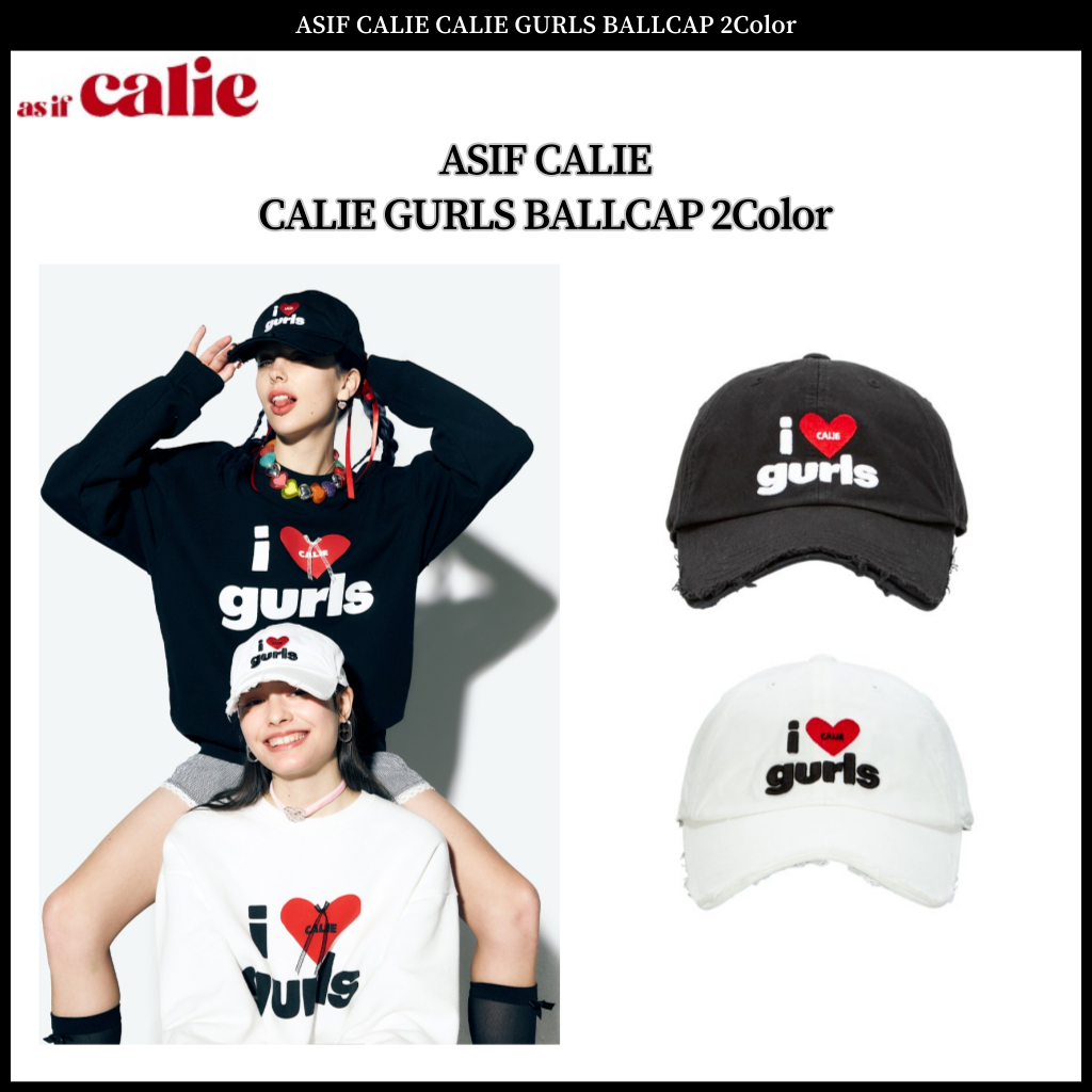 Asif CALIE CALIE GURLS 球帽 2 色 100% 正品