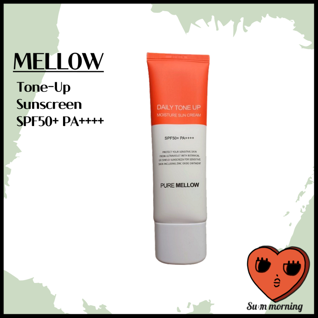 [MELLOW] Tone up Moisture Suncream Whitening Skin Aqua 礦物防曬霜