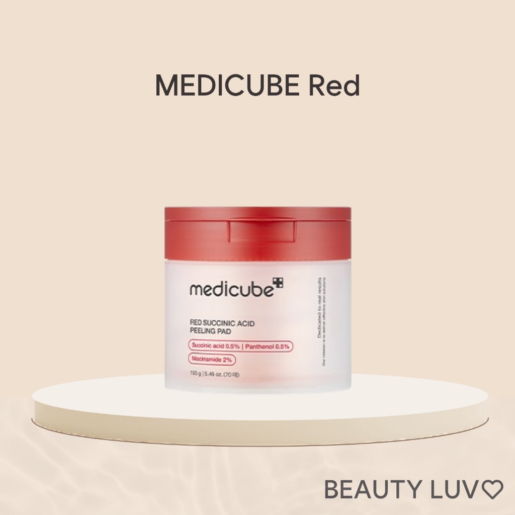 [Medicube] 紅色硫辛酸去角質墊 70p