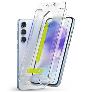 Ringke 適用於 Galaxy A55 鋼化玻璃螢幕保護膜的 Easy Slide Glass