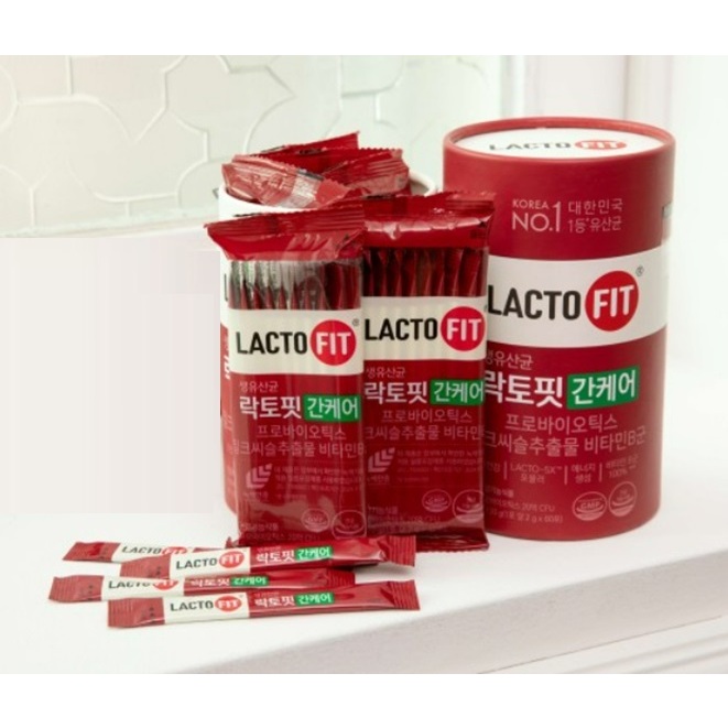 韓國 鍾根堂 LACTO FIT-5X Liver care益生菌  2g x 60包