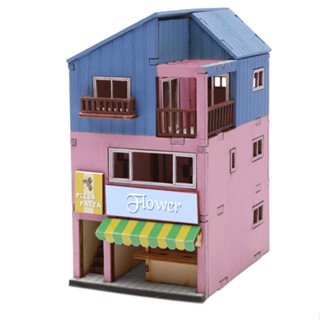 Youngmodeler Hobby 木製模型套件 – 迷你店屋 DIY 組裝模型
