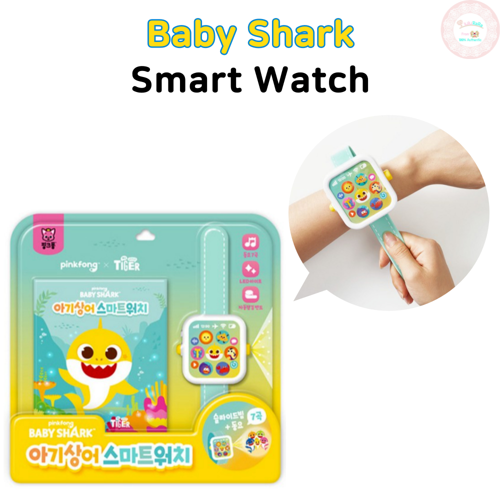 碰碰狐鯊魚寶寶智能手錶兒童歌曲兒童手錶兒童智能手錶兒童玩具音樂玩具聖誕禮物兒童生日禮物