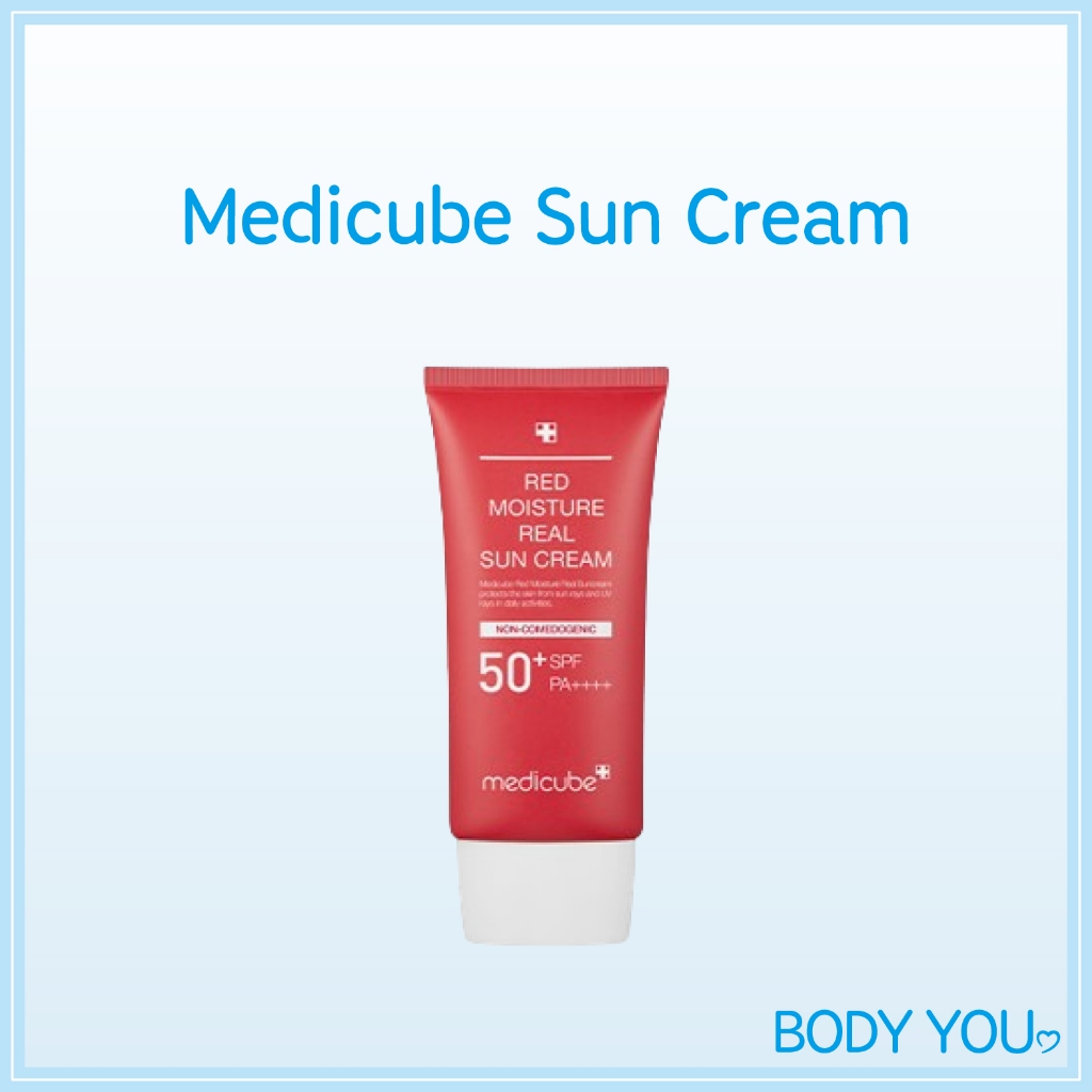 [Medicube] 紅色保濕防曬霜 50ml / 面部保濕霜 K-Beauty Skincare 敏感肌膚健康粉刺毛孔