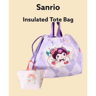 三麗鷗 [SANRIO] 絕緣飯盒便當袋 Kuromi/My Melody bag 手提袋飯盒