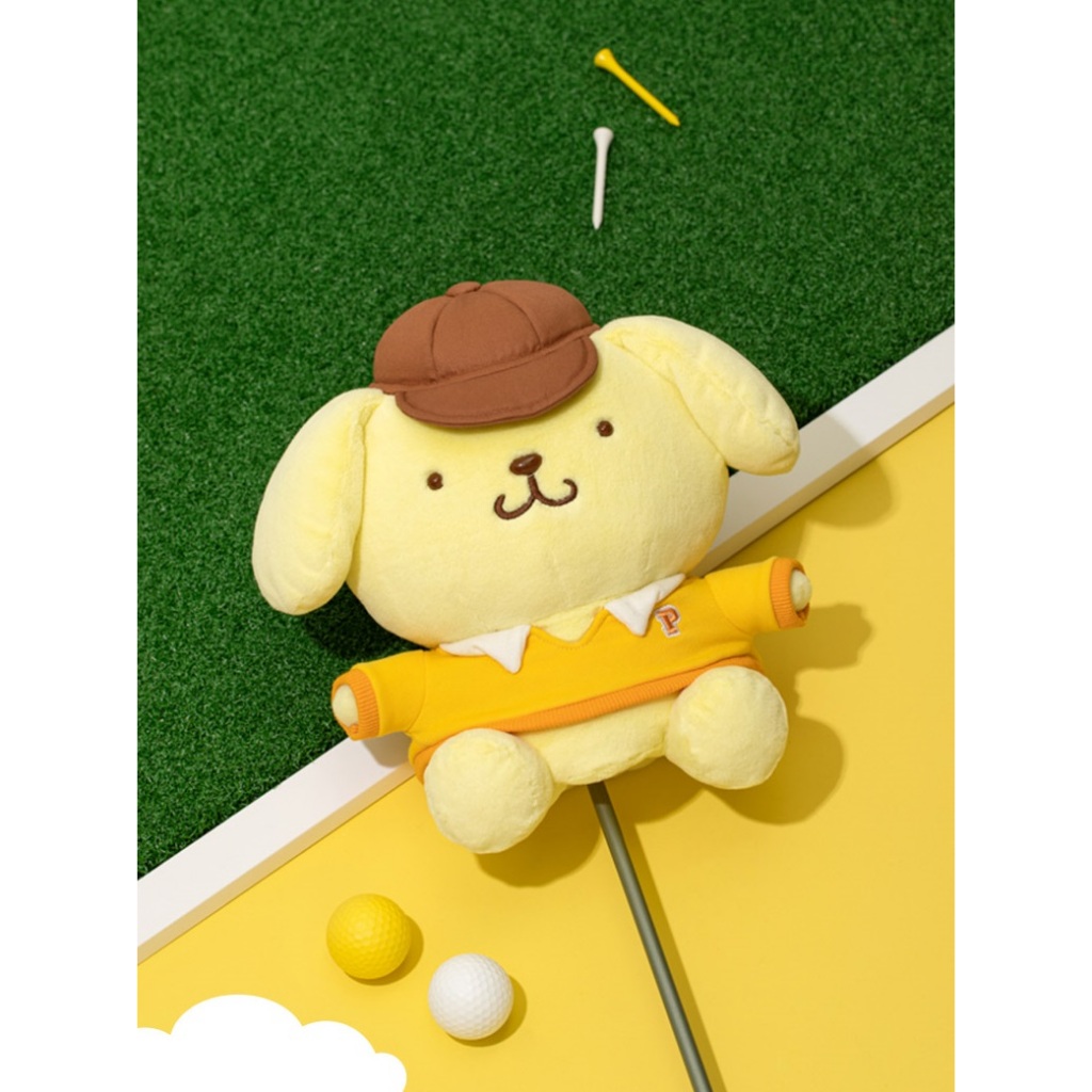 🍀【韓國現貨優惠】 三麗鷗 Sanrio Golf 布丁狗 PomPomPurin 高爾夫球桿保護套 Driver