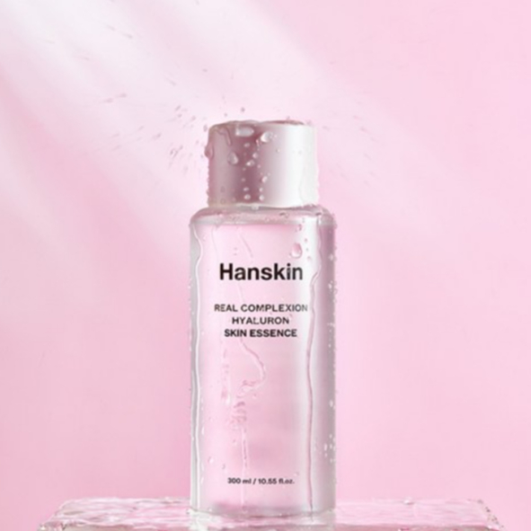 Hanskin Real Complexion 透明質酸皮膚精華 300 毫升,皮膚+精華+乳液