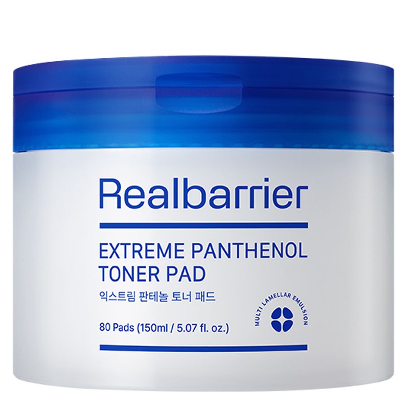 Real Barrier Extreme 泛醇爽膚棉片 80片 real barrier 棉片