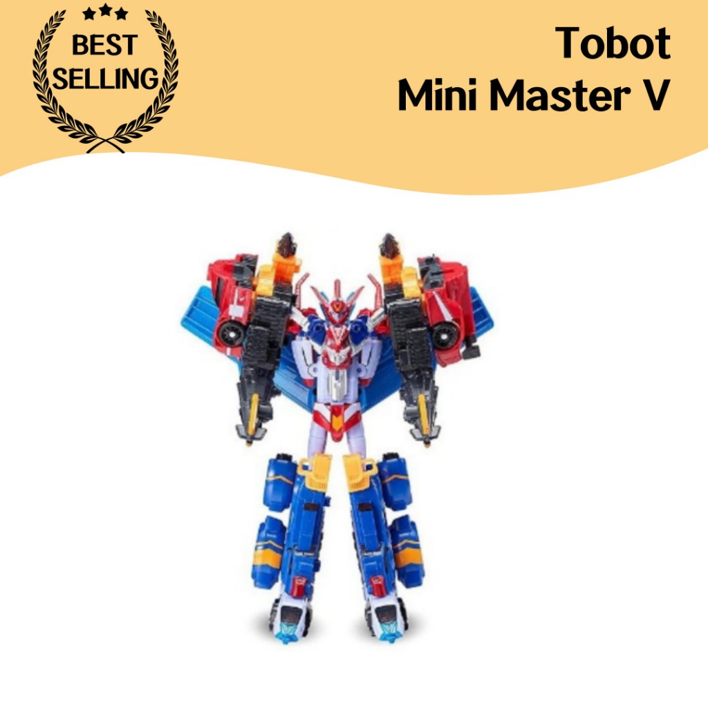 Tobot Mini Master V Cosmic 最強6級機器人汽車改造組合機器人速度怪物火箭動力組