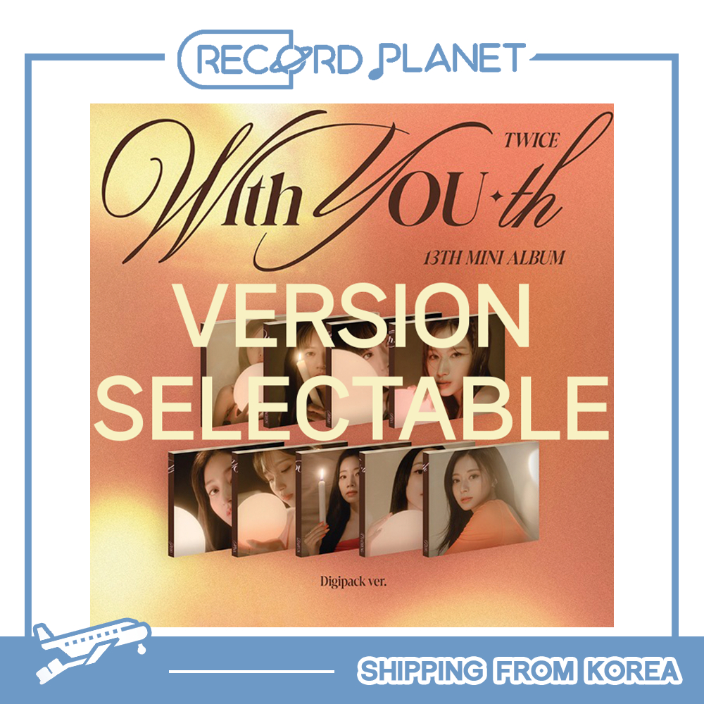 [VERSION SELECTABLE] TWICE With YOU-th (Digipack ver.)